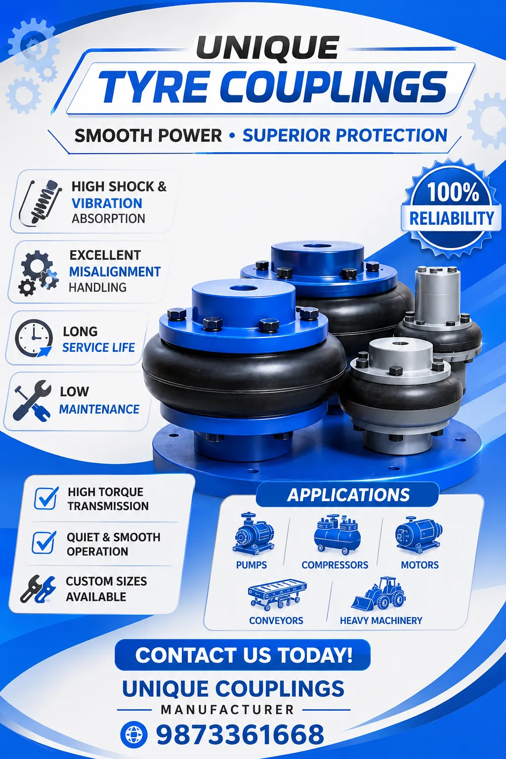 UNIQUE COUPLINGS INDIA - Coupling Manufacturing